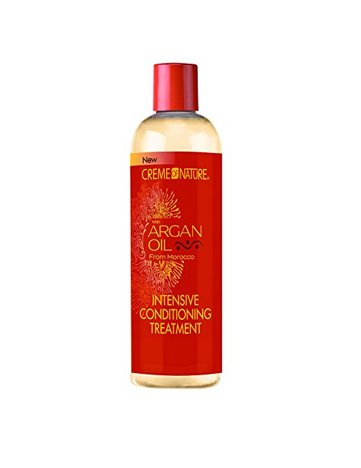 Creme of Nature Argan Oil Intensive Conditioning Treatment, 12 Ounce - beautygiantusa.com