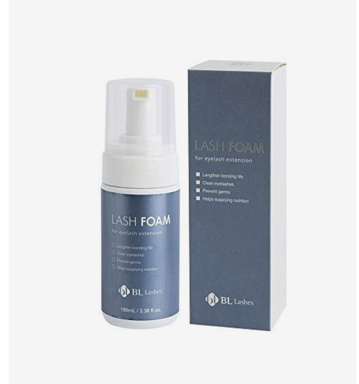 Eyelash extension foaming lash shampoo - beautygiantusa.com