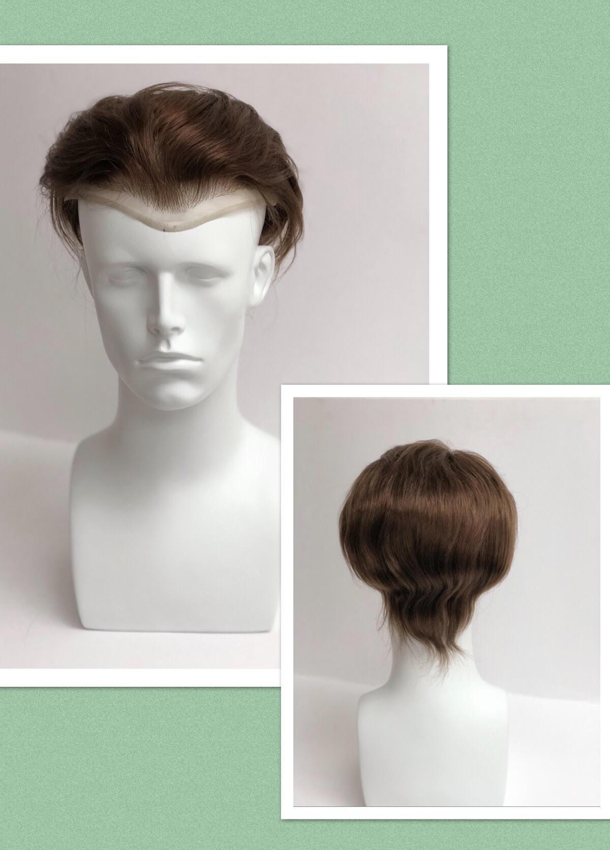 Toupee - Human Hair Full Lace - beautygiantusa.com