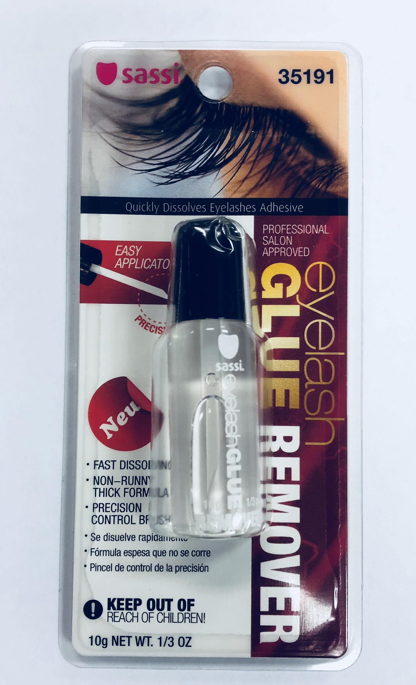 SASSI EYELASH GLUE AND REMOVER - beautygiantusa.com