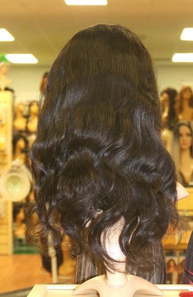 VIP Full Lace Wig Body Wave Natural Black - beautygiantusa.com