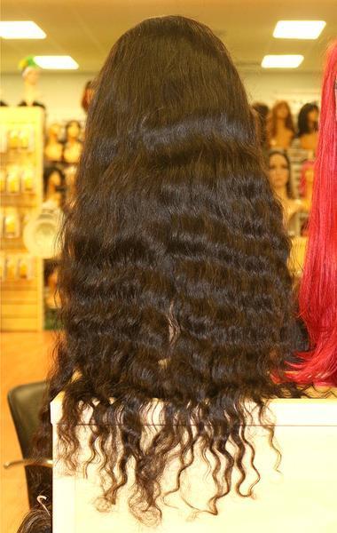 VIP Full Lace Wig Malaysian Natural Black - beautygiantusa.com