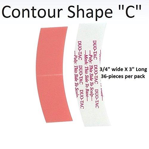 Duo Tac Tape Double Side Adhesive 36-pcs per pack by walker tape - BeautyGiant USA