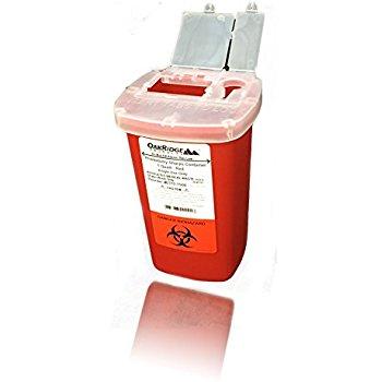 Container Biohazard Needle Disposal Container - beautygiantusa.com