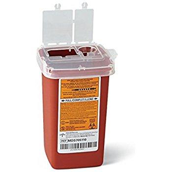 Container Biohazard Needle Disposal Container - beautygiantusa.com
