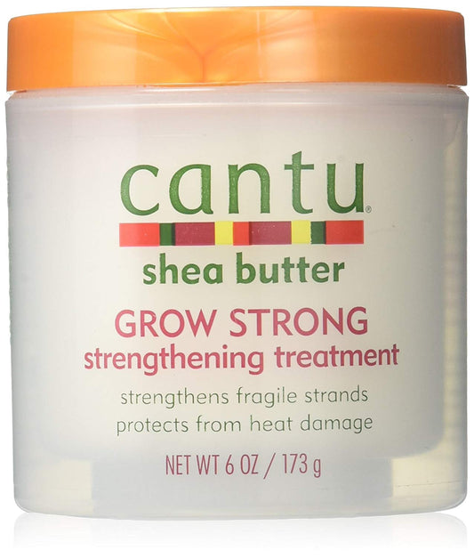 Cantu Shea Butter Grow Strong Strengthening Treatment 6 oz - beautygiantusa.com