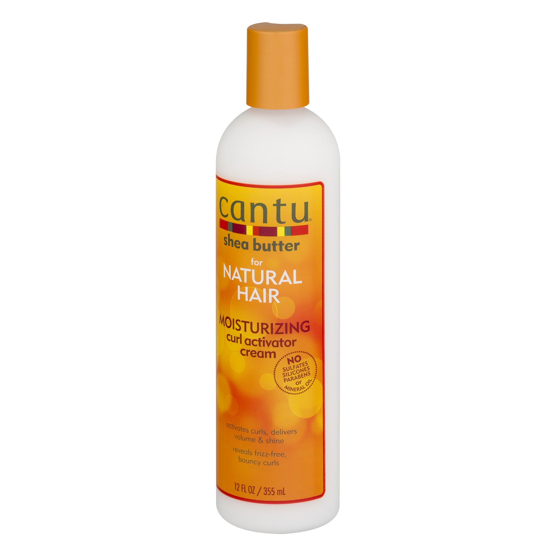 Cantu Shea Butter for Natural Hair Moisturizing Curl Activator Cream, 12 oz - beautygiantusa.com