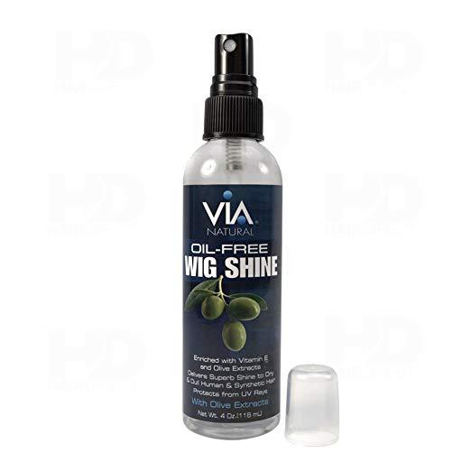 Via Natural Oil Free Wig Shine 8 Oz - beautygiantusa.com