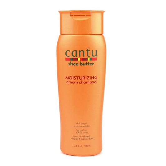 Cantu Shea Butter Moisturizing Cream Shampoo, 13.5 Ounce - beautygiantusa.com