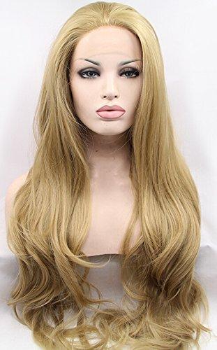 Lace Front Wigs Synthetic Wig Half Hand Tied Replacement Full Wig - beautygiantusa.com