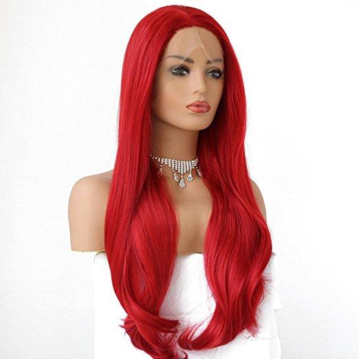 Lace Front Wigs Synthetic Wig Half Hand Tied Replacement Full Wig - beautygiantusa.com