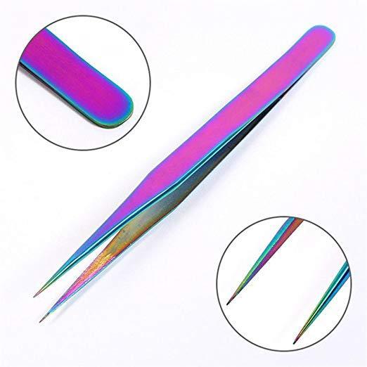 VIP Eyelash accessories - Tweezers Straight - MCS-12 - beautygiantusa.com
