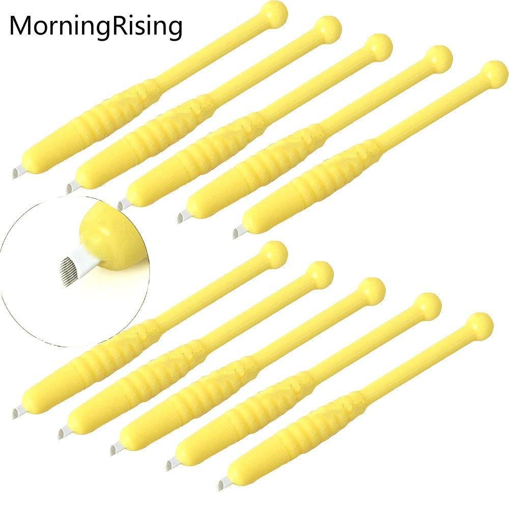 Disposable Manual Microblading Eyebrows Tattoo Pen Blade for Semi-permanent Makeup - beautygiantusa.com