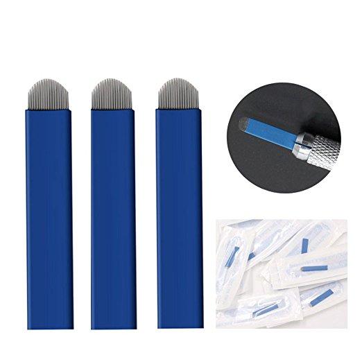 Microblading Needles Permanent Makeup Manual Eyebrow Blades - beautygiantusa.com