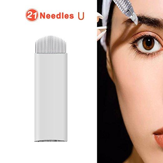 Microblading Needles Permanent Makeup Manual Eyebrow Blades - beautygiantusa.com