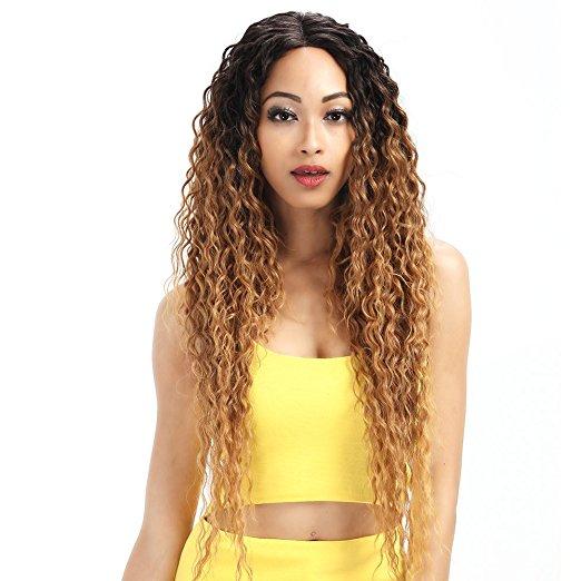 Lace Front Wigs Synthetic Wig Half Hand Tied Replacement Full Wig - beautygiantusa.com
