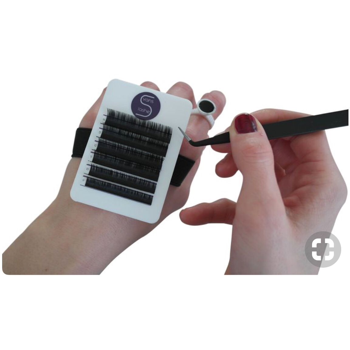 Hand Plate Lash Holder Tool For Eyelash Extensions - Professional Use - BeautyGiant USA