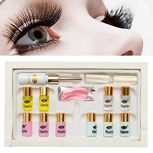 Eyelash Lash Eyelashes Wave Curling Perming Curler Rod Glue Perm Kit Sets - beautygiantusa.com