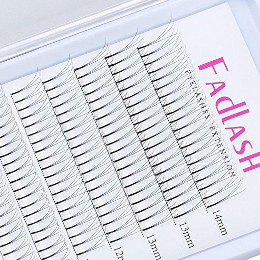 Volume lash extensions by Fadlash d curl 0.10 mix - beautygiantusa.com