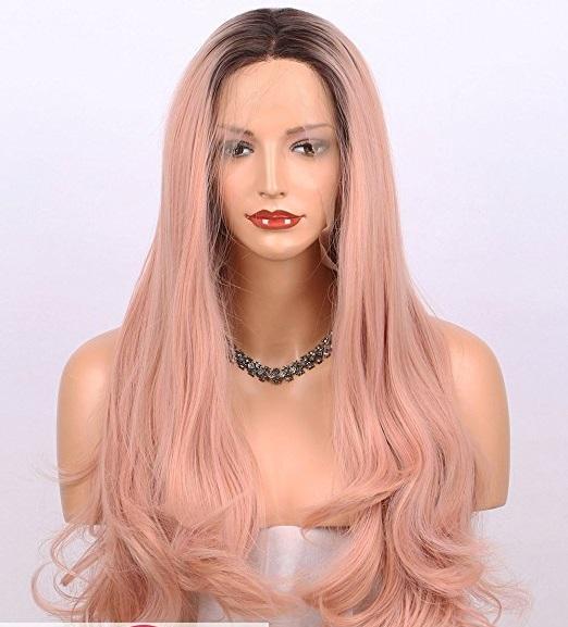 Lace Front Wigs Synthetic Wig Half Hand Tied Replacement Full Wig - beautygiantusa.com