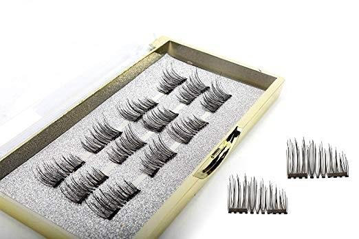 3D Double Magnetic Eyelashes Natural Flash - beautygiantusa.com