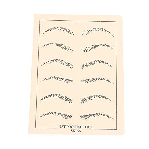 Eyebrow Tattoo Practice Skin - Tattooing Microblading Skin Practice - beautygiantusa.com