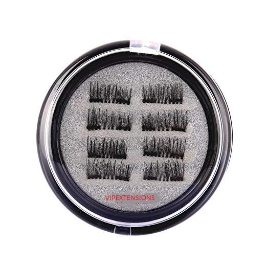 3D Double Magnetic Eyelashes Natural Flash - beautygiantusa.com