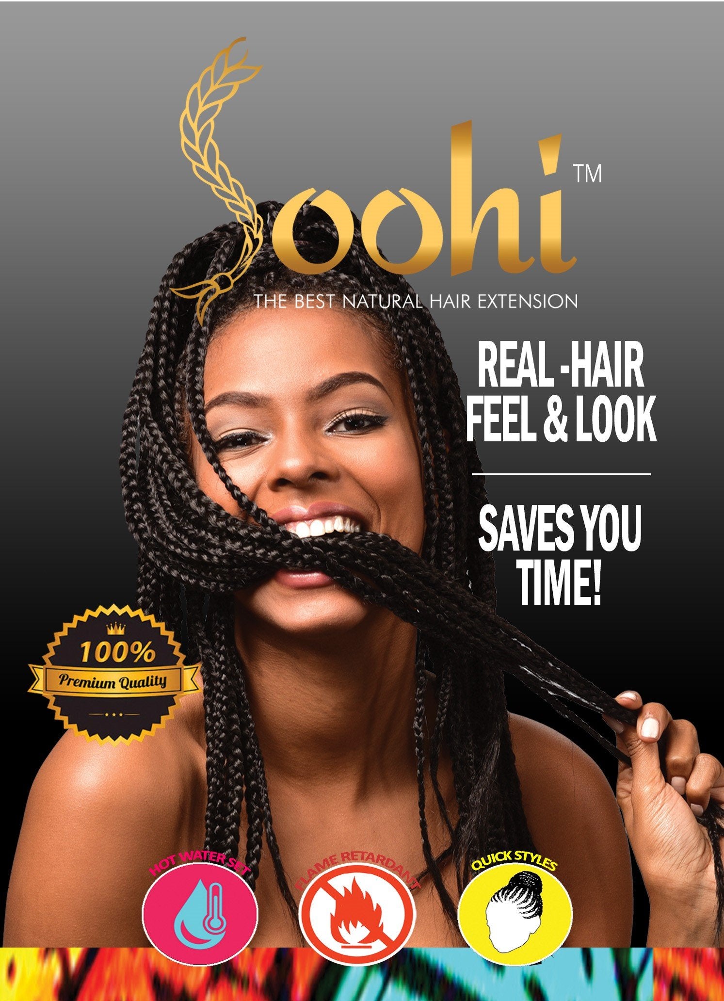 Soohi Natural Hair Braid - 48" / 86 gr - beautygiantusa.com