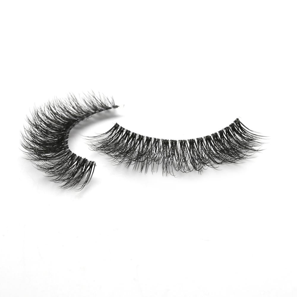 VIP Eyelashes - 3D Faux Mink Invisible Band - BeautyGiant USA