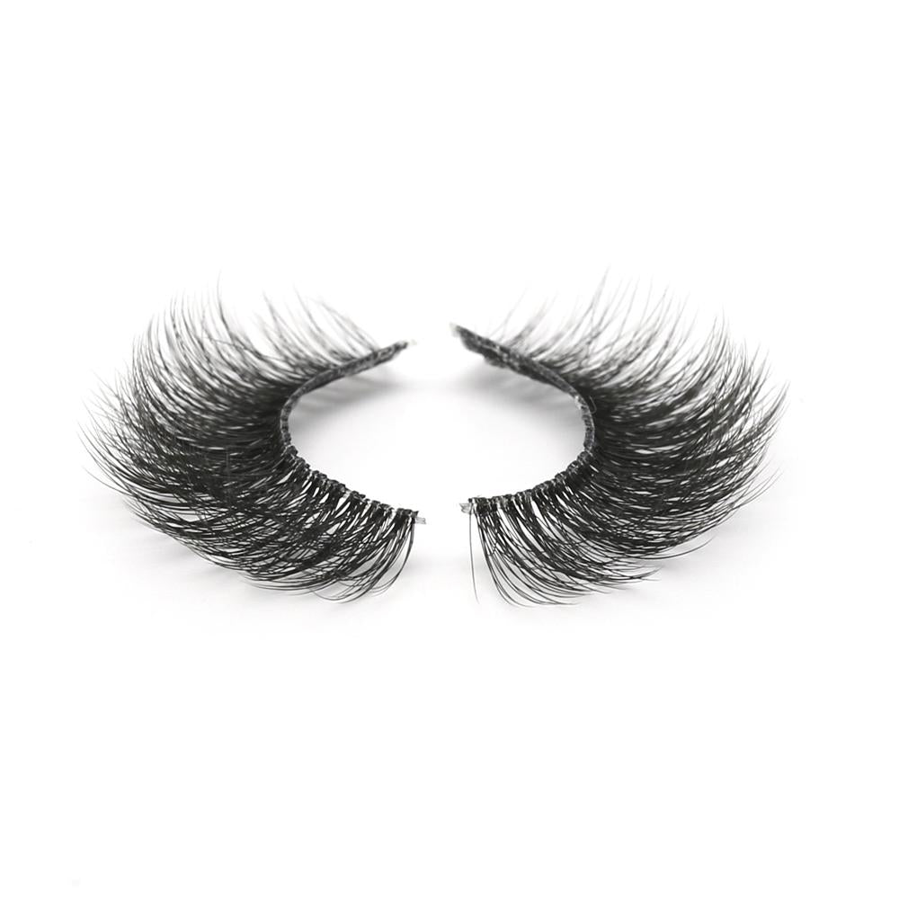 VIP Eyelashes - 3D Faux Mink Invisible Band - BeautyGiant USA