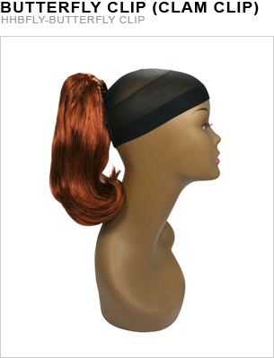 Unique's Human Hair Butterfly Clip - beautygiantusa.com