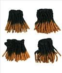 Unique Human Hair Tiny Afro 4 piece set - beautygiantusa.com