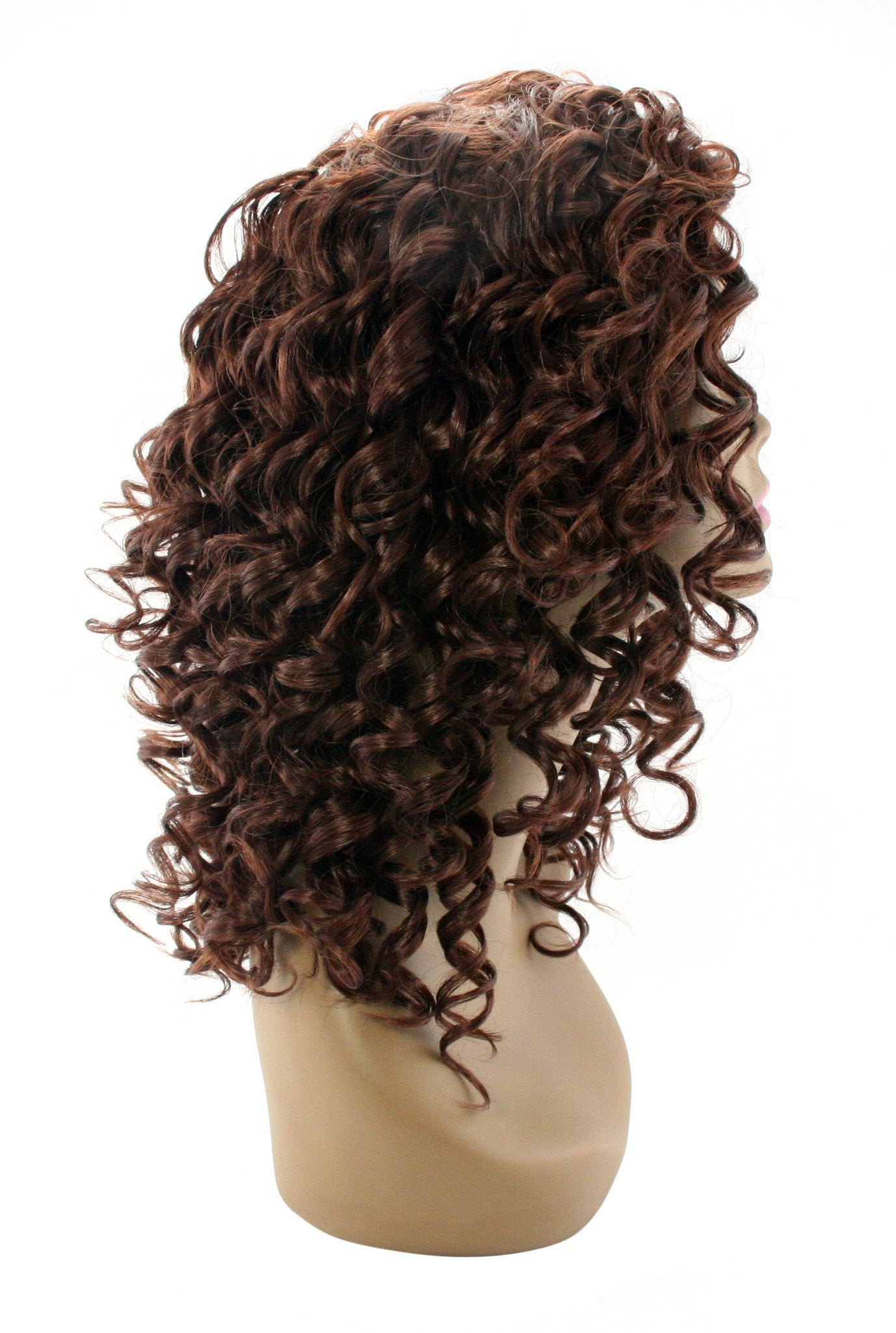 Unique's 100% Human Hair Full Wig / Style "A" - beautygiantusa.com