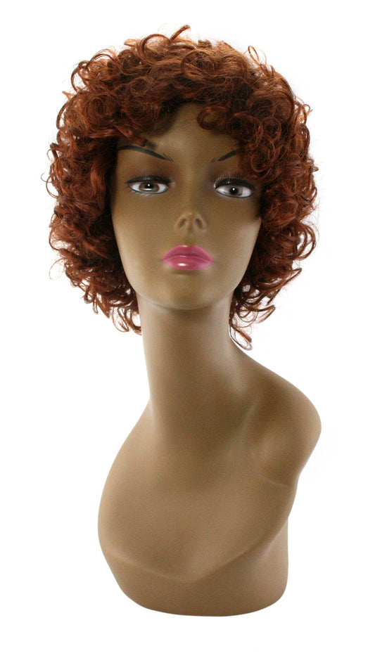 Unique's 100% Human Hair Full Wig / Style "D" - beautygiantusa.com