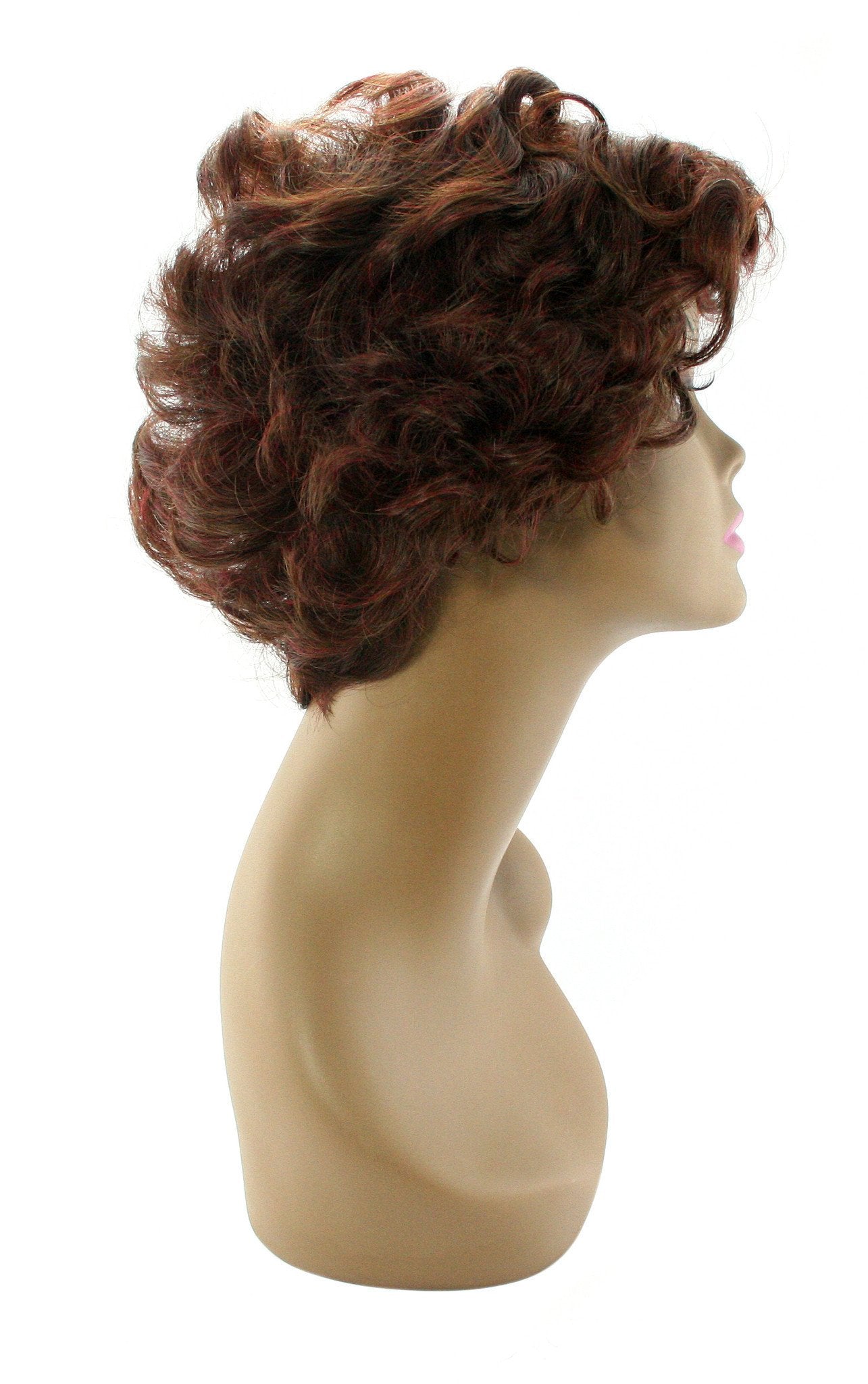 Unique's 100% Human Hair Full Wig / Style "E" - beautygiantusa.com