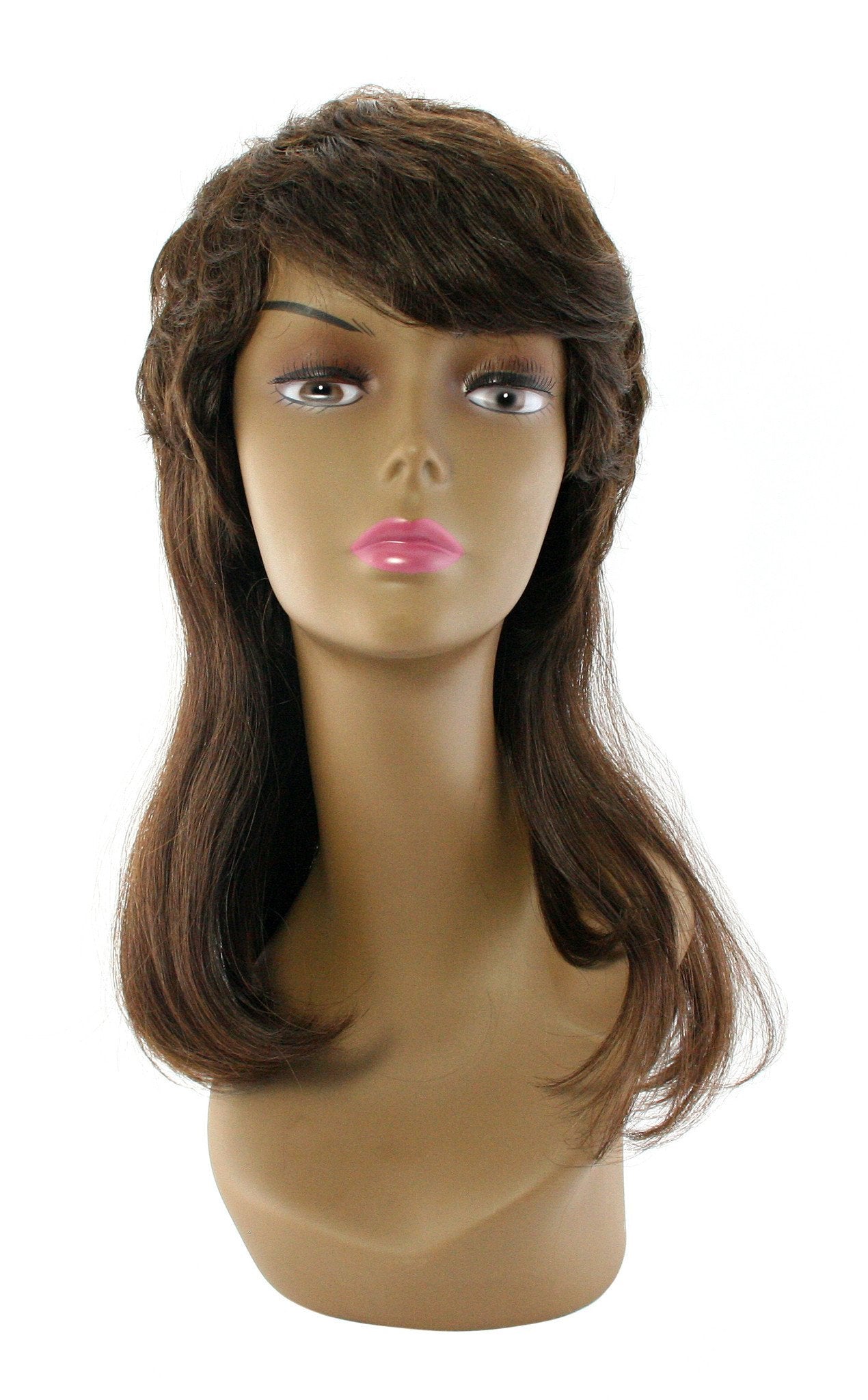 Unique's 100% Human Hair Full Wig / Style "N" - beautygiantusa.com