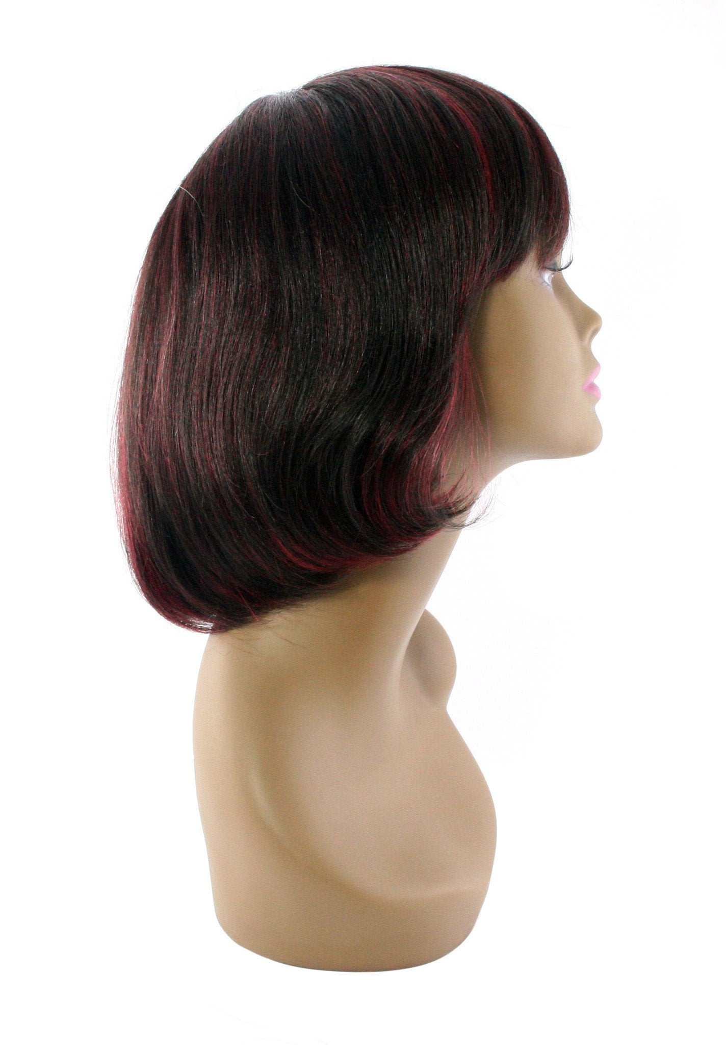 Unique's 100% Human Hair Full Wig / Style "Q" - beautygiantusa.com