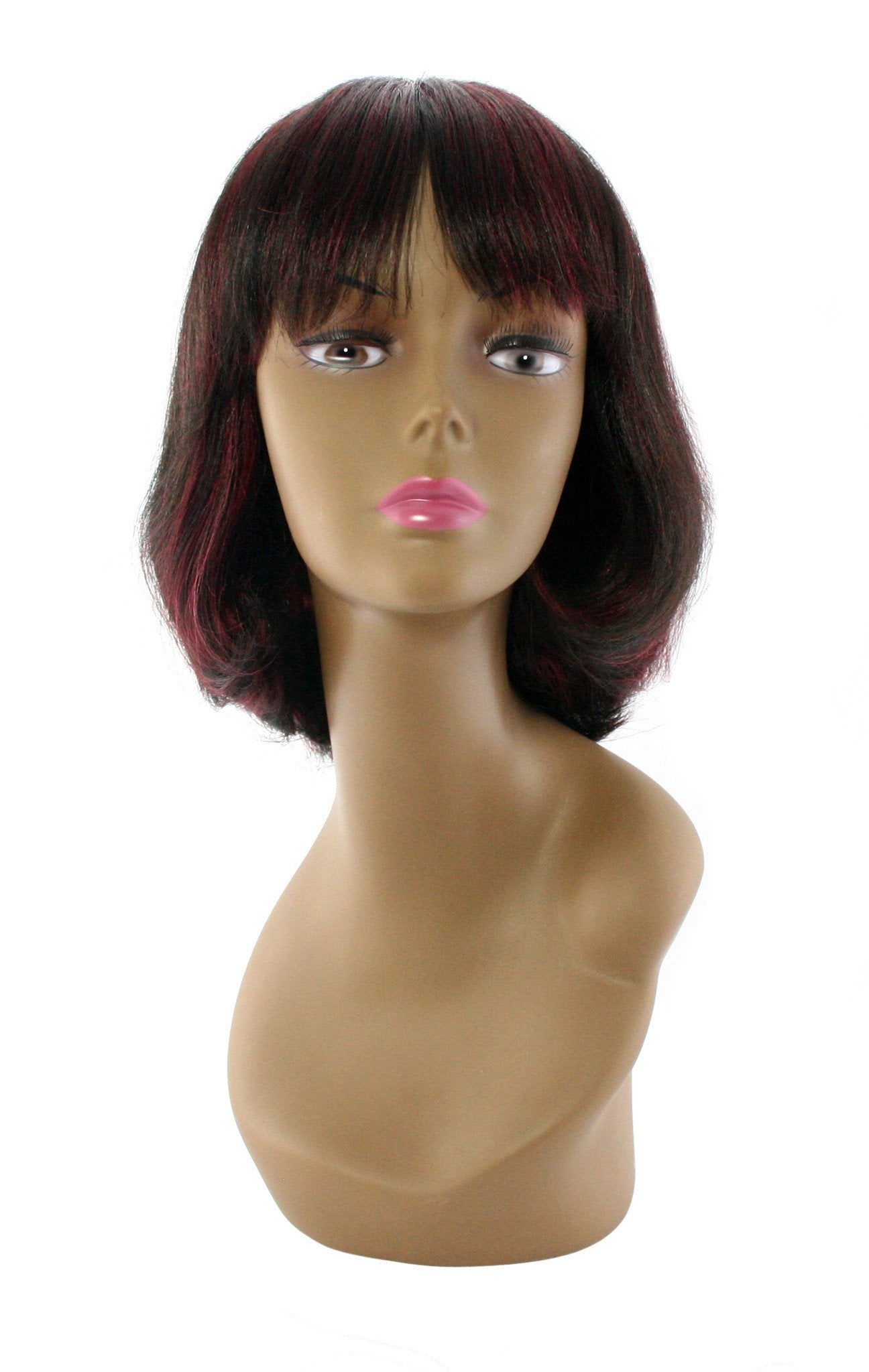 Unique's 100% Human Hair Full Wig / Style "Q" - beautygiantusa.com