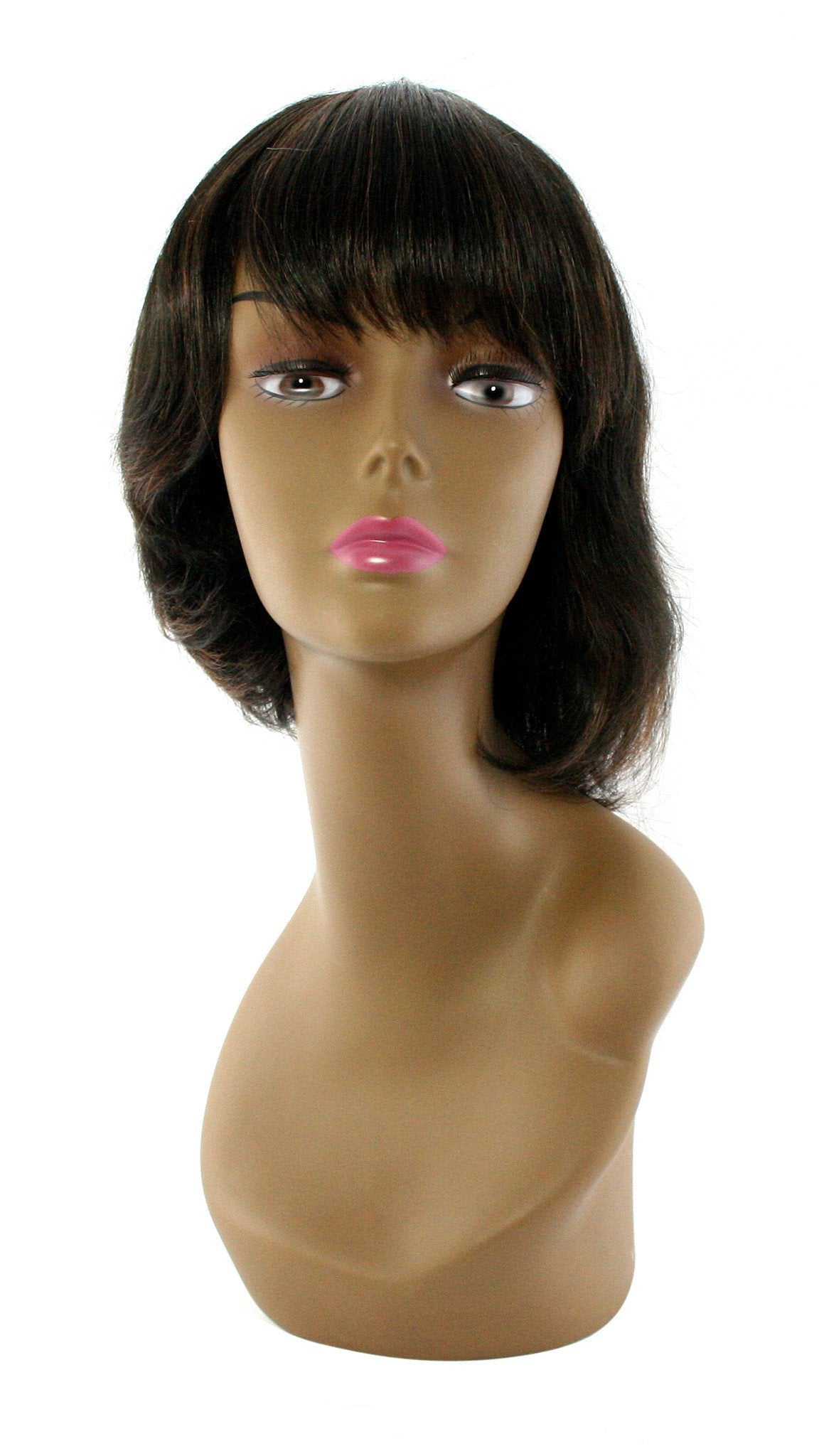 Unique's 100% Human Hair Full Wig / Style "T" - beautygiantusa.com