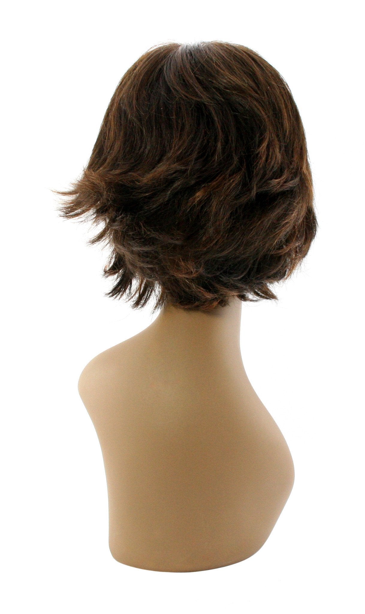 Unique's 100% Human Hair Full Wig / Style "V" - beautygiantusa.com