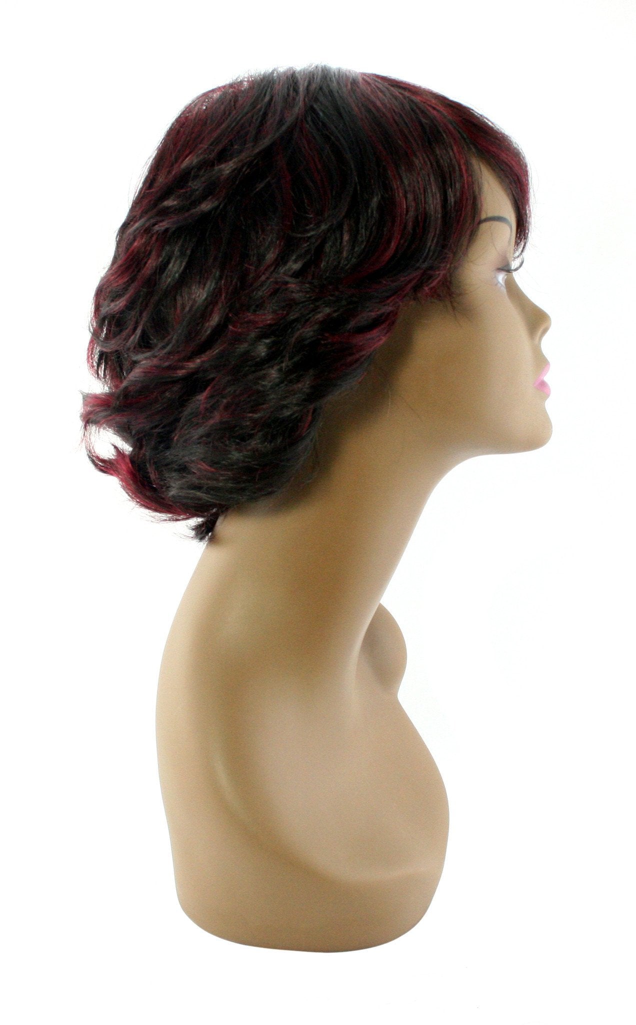 Unique's 100% Human Hair Full Wig / Style "W" - beautygiantusa.com