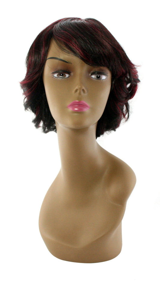 Unique's 100% Human Hair Full Wig / Style "W" - beautygiantusa.com