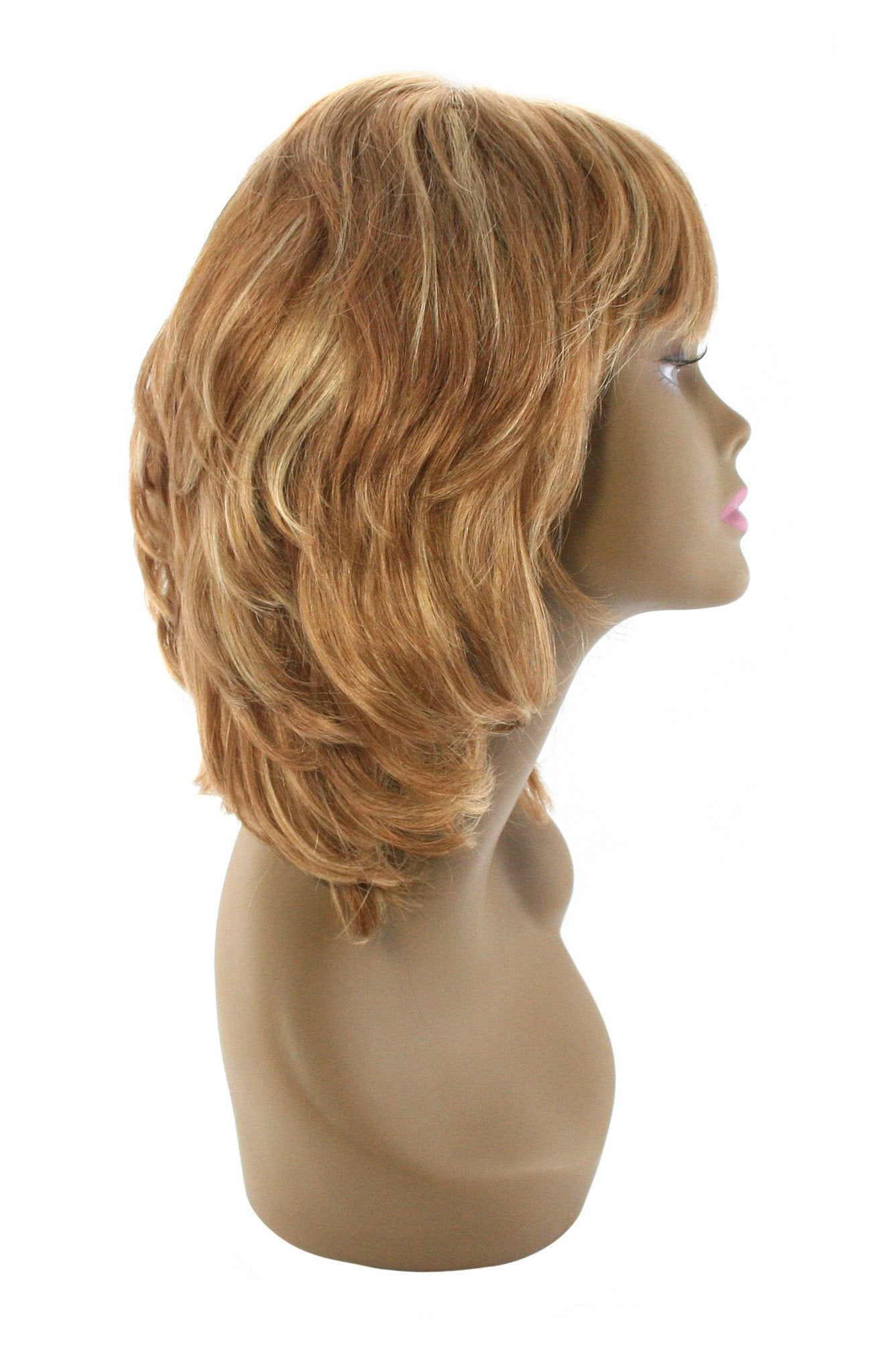 Unique's 100% Human Hair Full Wig / Style "A4" - beautygiantusa.com
