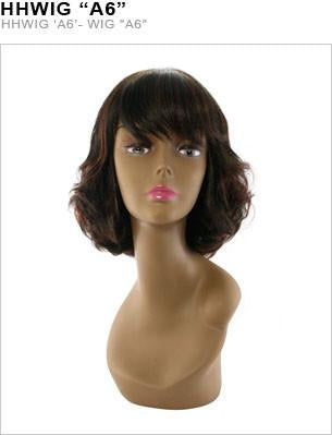 Unique's 100% Human Hair Full Wig / Style "A6" - beautygiantusa.com