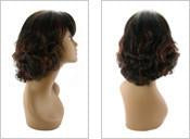 Unique's 100% Human Hair Full Wig / Style "A6" - beautygiantusa.com