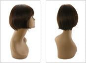 Unique's 100% Human Hair Full Wig / Style "B" - beautygiantusa.com