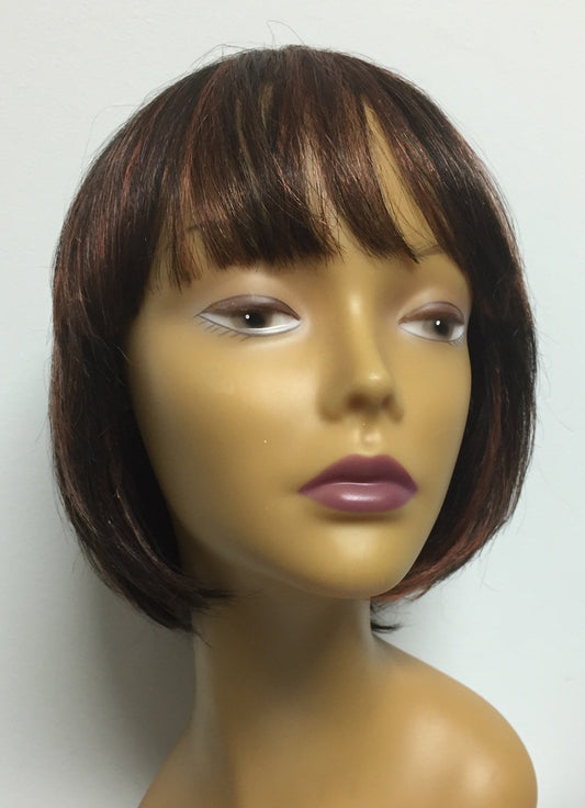 Unique's 100% Human Hair Full Wig / Style "B2" - beautygiantusa.com