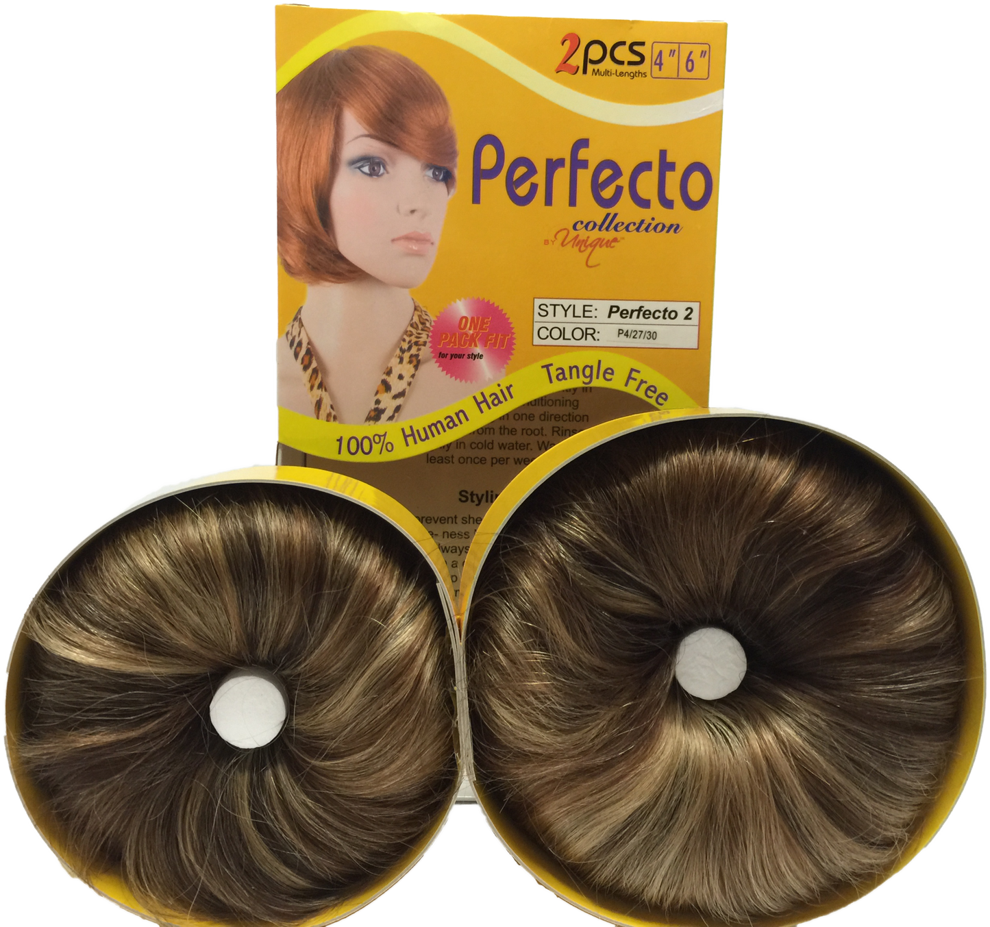 Unique's Perfecto 2 Bump Hair 4" & 6" / 100% Human Hair - beautygiantusa.com
