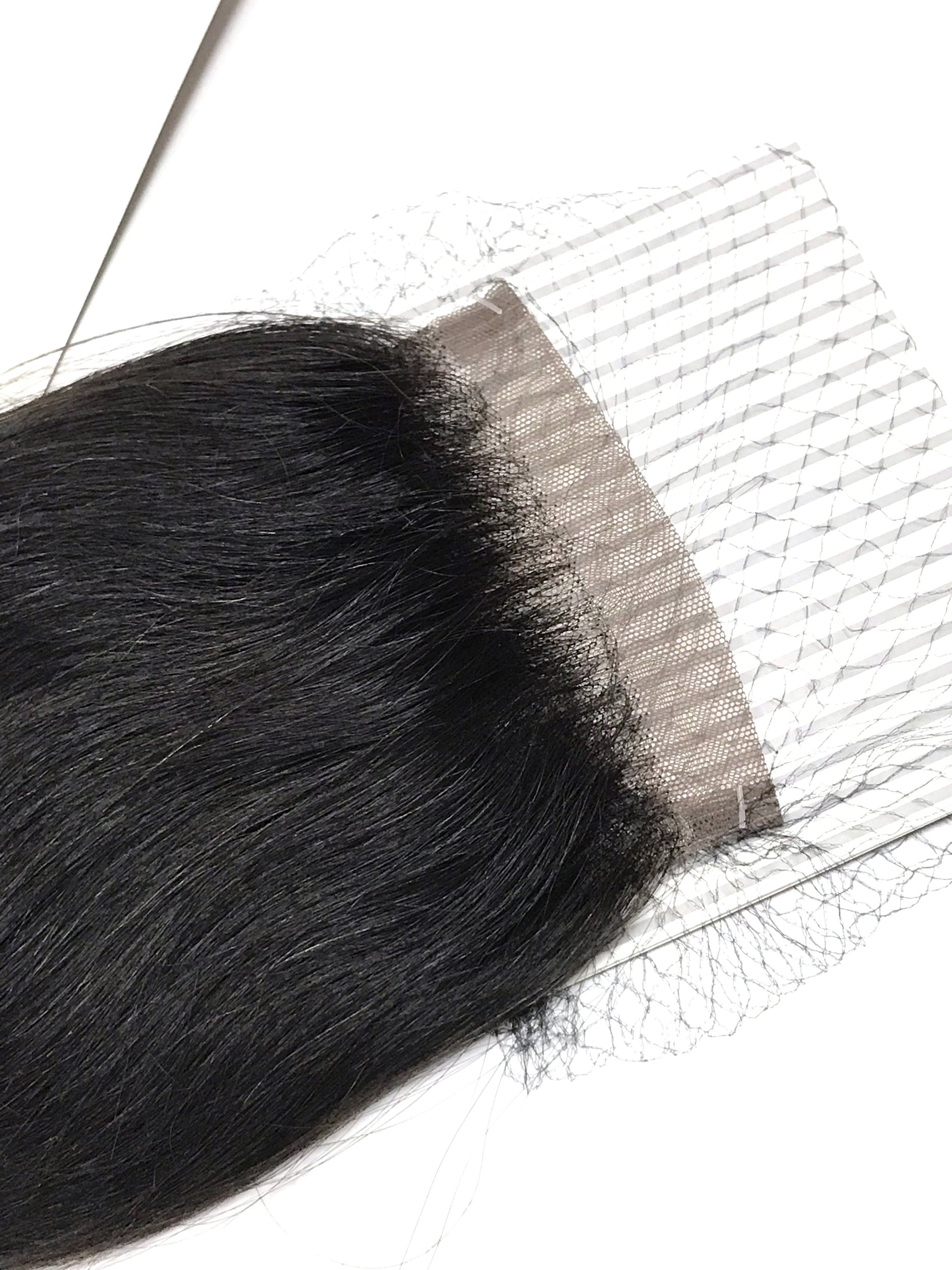 4 by 13" VIP Lace Frontals 16" Indian Natural Black - beautygiantusa.com