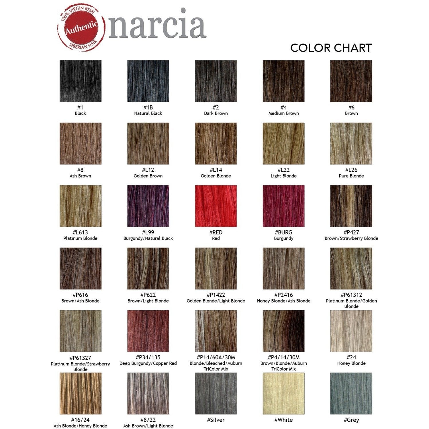 Narcia Remy Siberian - Tape - 18" ( 40 pieces) - beautygiantusa.com